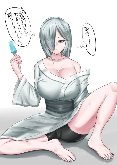 暑さでやる気ゼロのうちの子
#オリジナル 