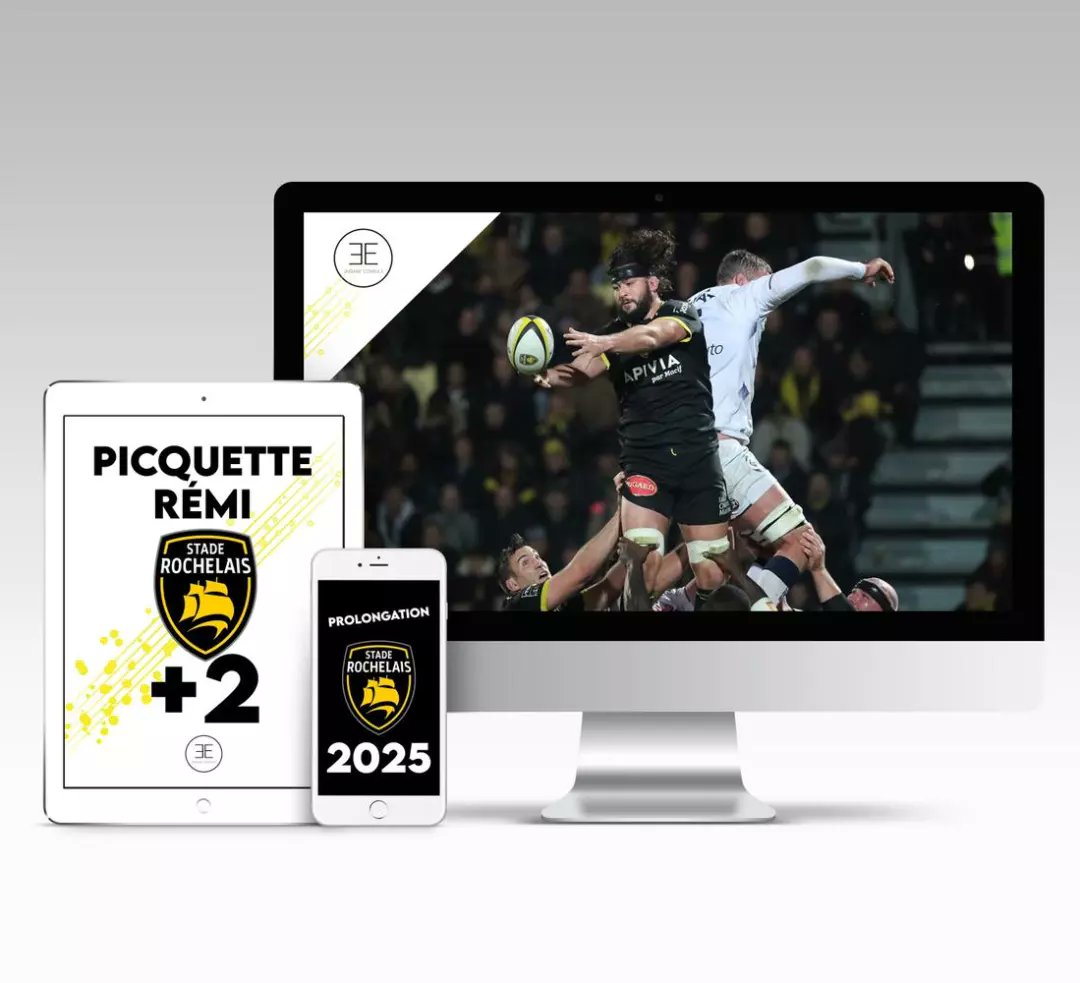 ConsultEngage's tweet photo. Revenu dans l'un de ses clubs formateurs la saison dernière en provenance du @RugbyClubVannes et après avoir participé à la conquête de l'@ChampionsCup et à la tournée d'été de @FranceRugby, #remipicquette voit son aventure au @staderochelais prolongée jusqu'en 2025 !

@acturugby https://t.co/OCn3jDD5cj