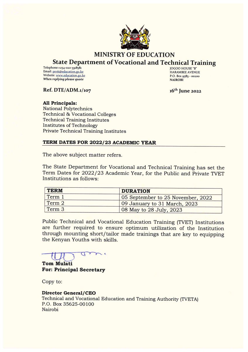 The Kaiboi National Polytechnic tweet media