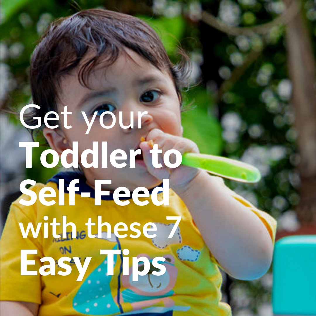 Teaching your toddler to self-feed can be tough &amp; messy at the same time.

Get tips from our Meet the Mom blog section via the link: rabitat.com/blogs/news/get… 
.
#parenting #PArentingTips #article #tipstostayhealthy