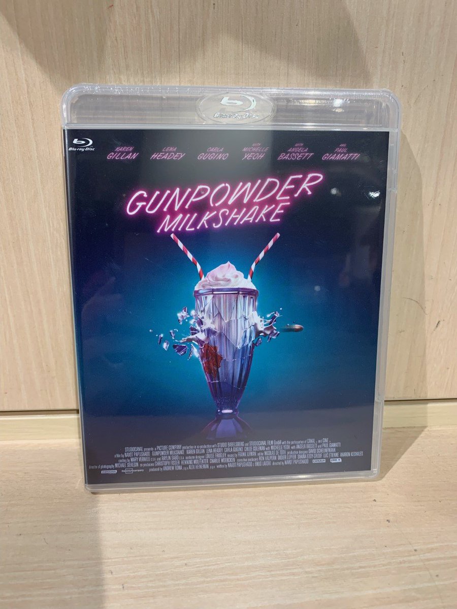 HmvBooksShibuya's tweet photo. 【5階映画】
『＃ガンパウダー・ミルクシェイク』入荷🌞

高カロリー！強炭酸！超刺激！悪を蹴散らすシスター・ハードボイルド・アクション、爆誕💥💥
ウーマン・パワーとオタク・パワーが奇跡の合体！生身のアクションが連続炸裂⚡️ https://t.co/rzssMeR9h6