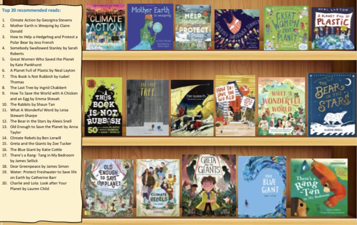 KateJen75464406's tweet photo. @UKSchoolsSusty One of my colleagues created this amazing list of green reads for primary age chn… https://t.co/kH8SKYAFEu