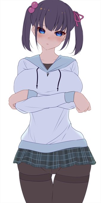 生意気メスガキ妹描こうとしたけど、つい手癖でおっぱい盛ってしまった・・ 