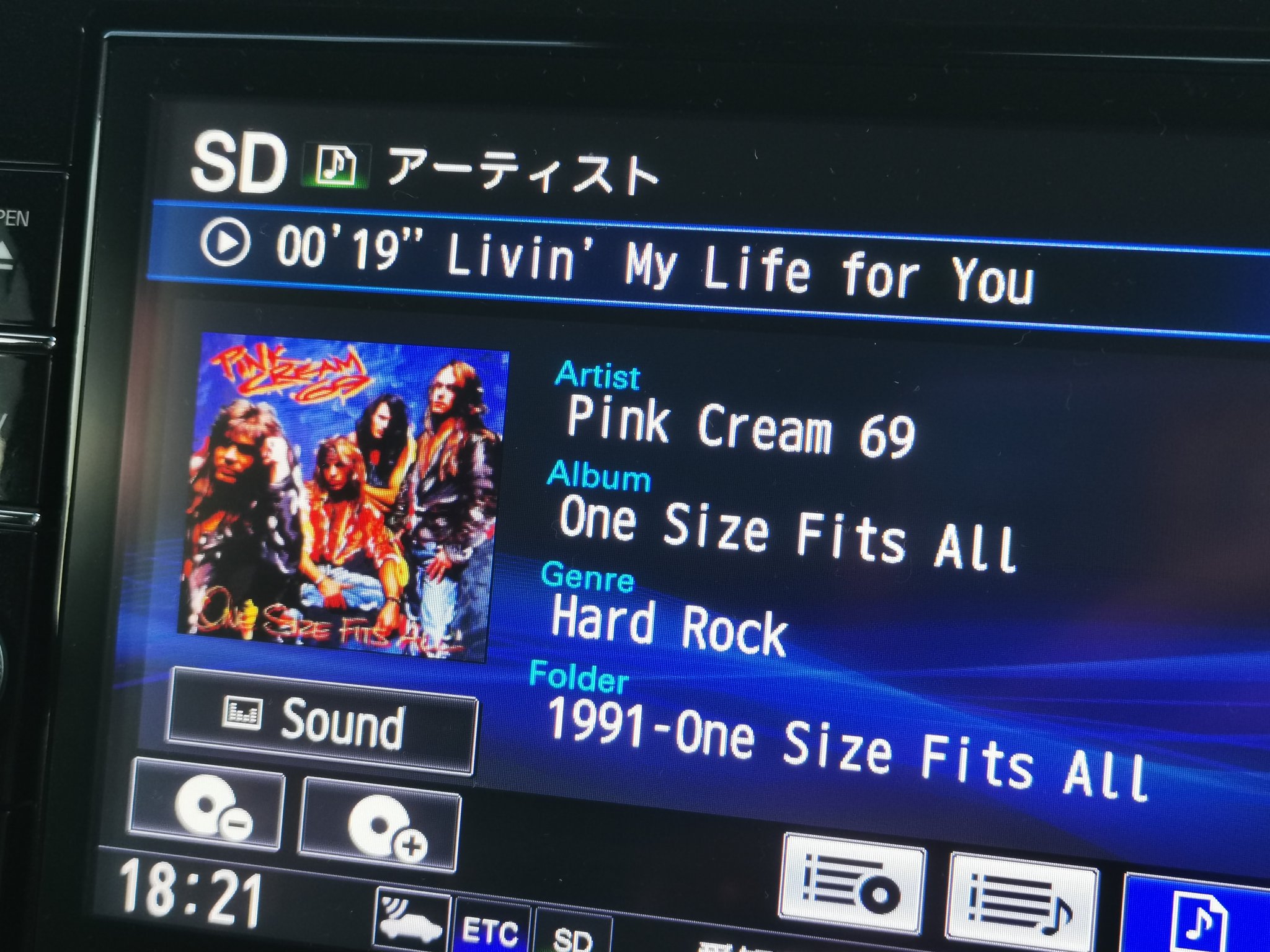                             1991 One Size Fits All
Pink Cream 69
Happy Birthday  Andi Deris 