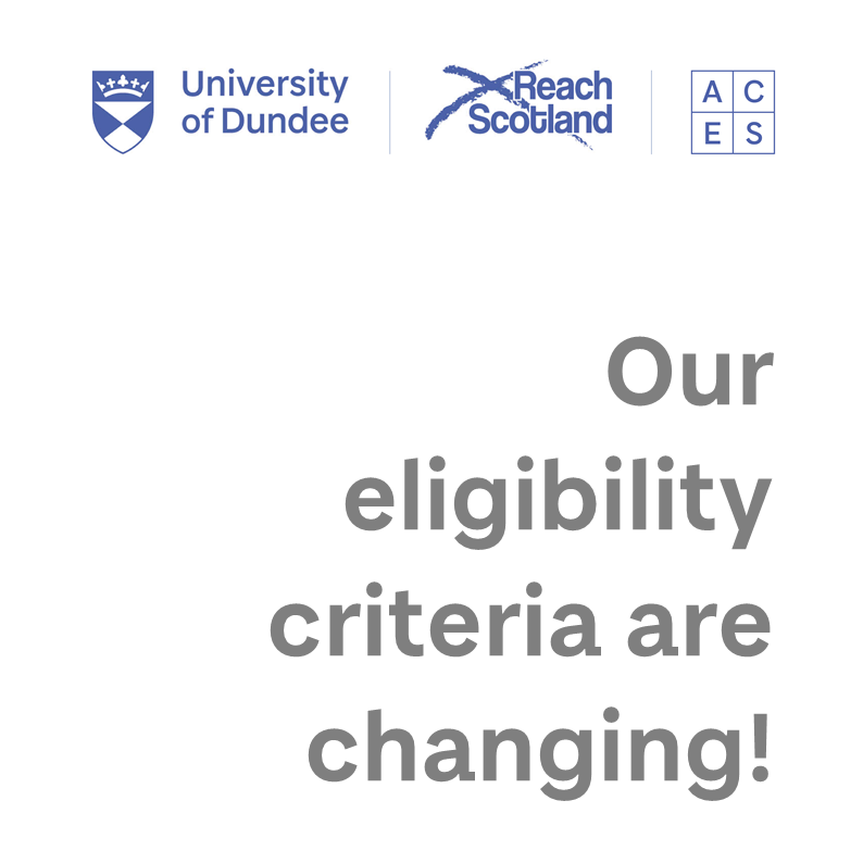 ACESTayside's tweet photo. Calling all partner schools! ACES and Reach Tayside eligibility criteria have EXPANDED - hurrah! @WoodmillHigh @WoodmillHS_ART @BlairgowrieHS @BlairgowrieART @BreadalbaneAcad @CrieffHigh @KinrossHS @AandD_KinrossHS @perthacademy @perthacademyart @PerthGrammar @PGS_Art https://t.co/l6dwLETvCF