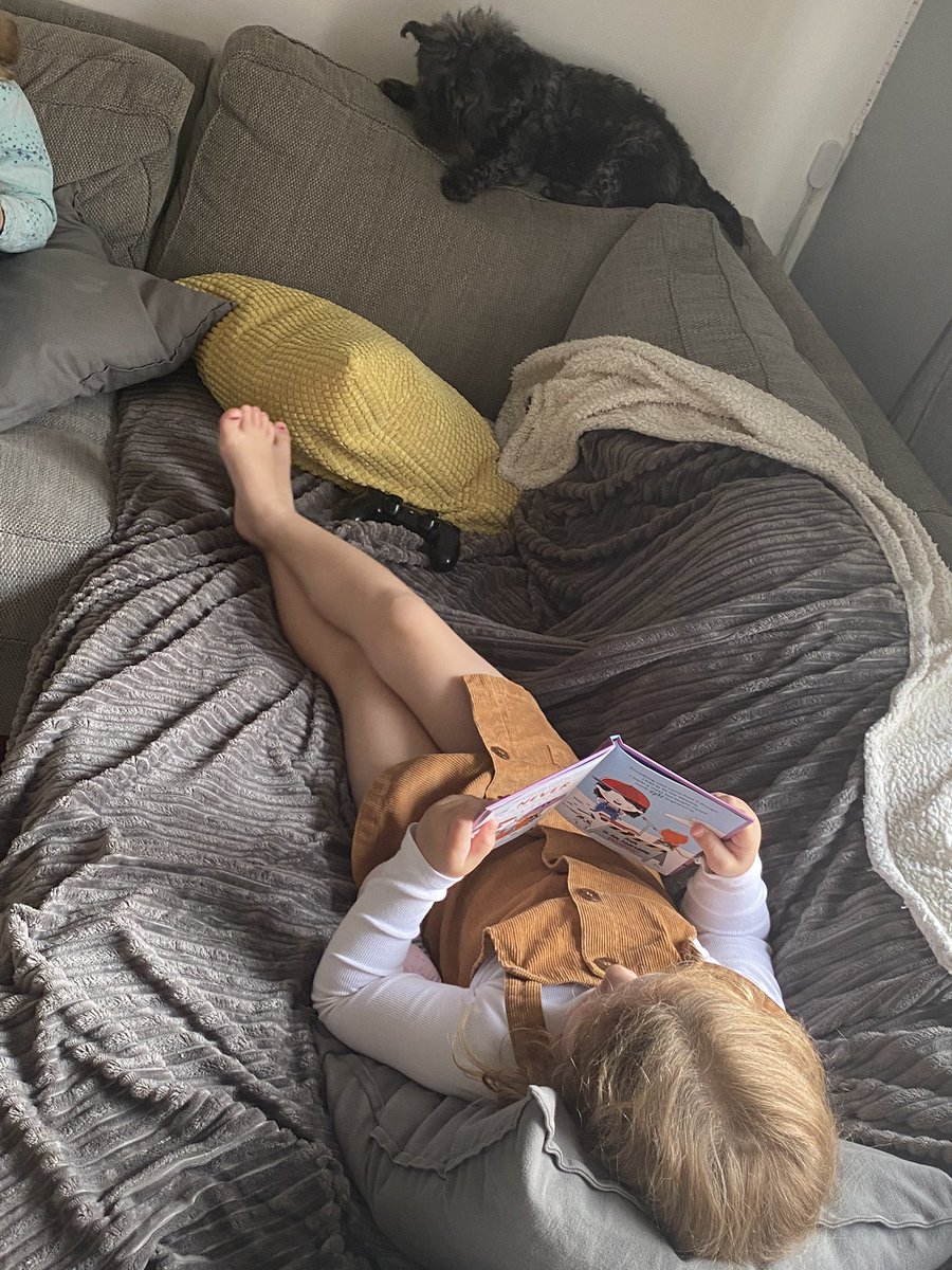 HudspithNatalie's tweet photo. Reading to her pet #booksfortopics #summerchallenge https://t.co/oxEUrxv3T4