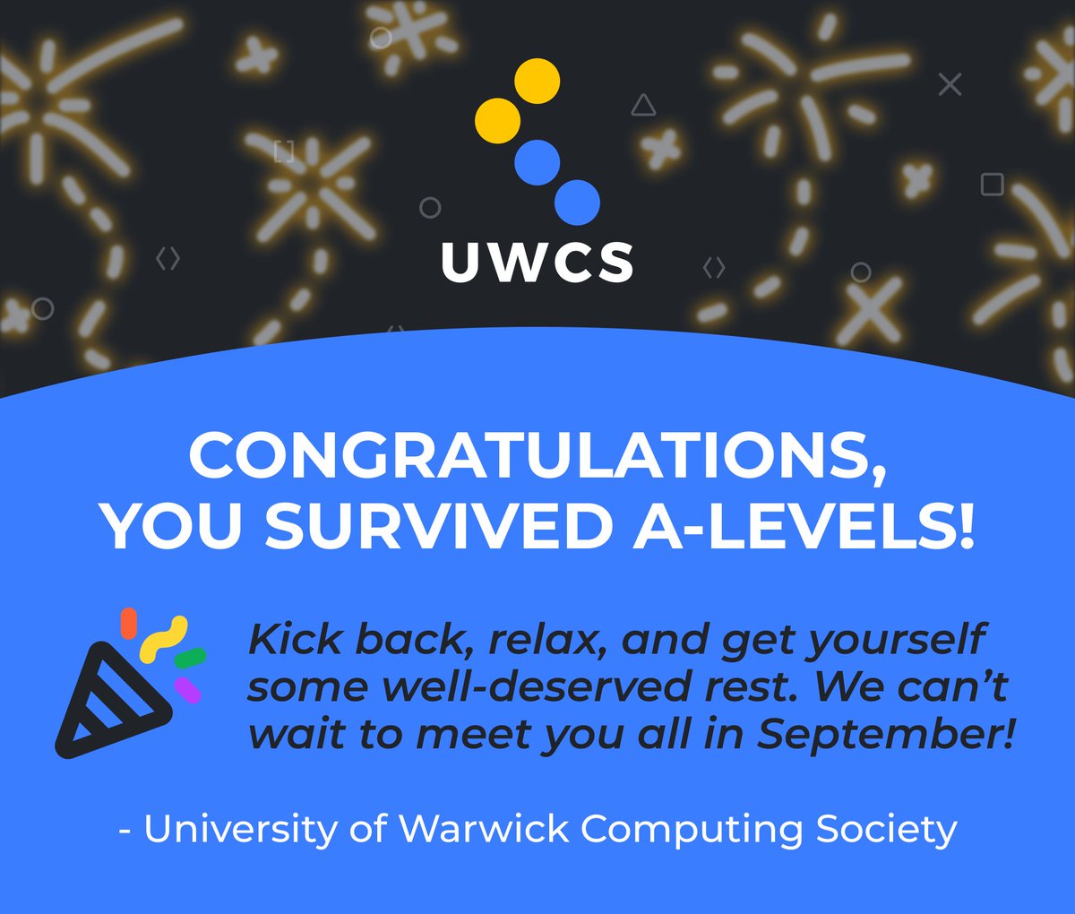 Warwick CompSoc tweet media