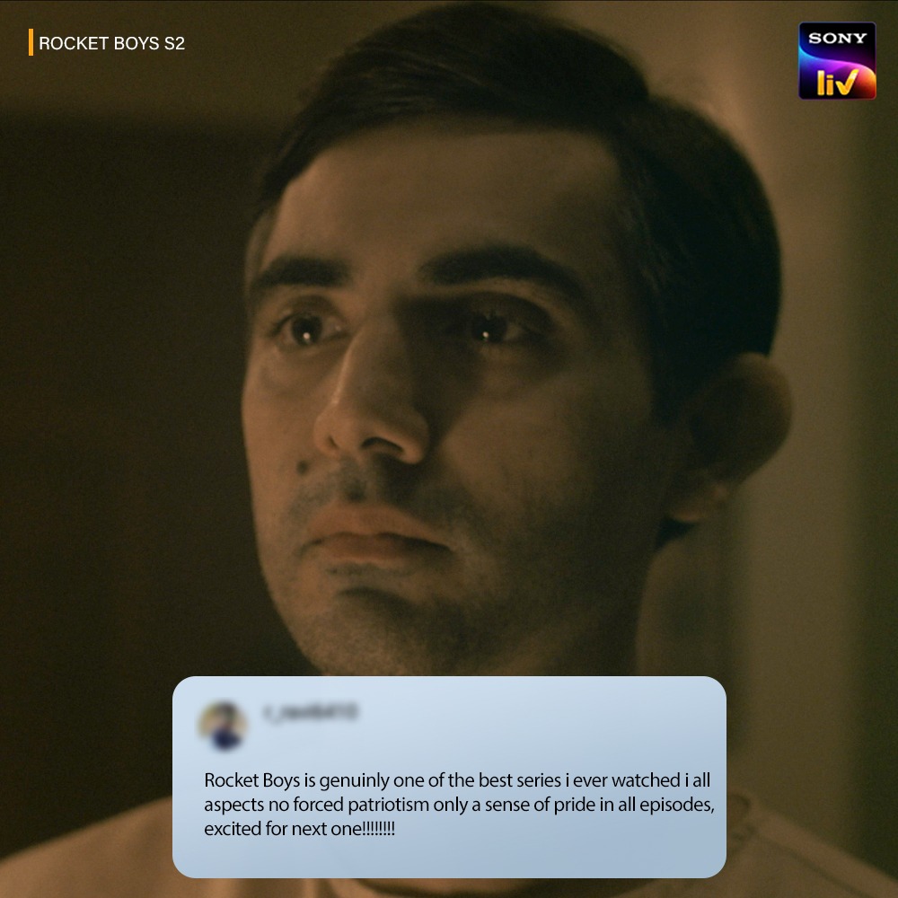 SonyLIV's tweet photo. Indians back then cheered similarly when the heroes made the country proud!

Watch #RocketBoysS2, streaming soon only on #SonyLIV

#RocketBoysOnSonyLIV https://t.co/nprvmJ2B5c