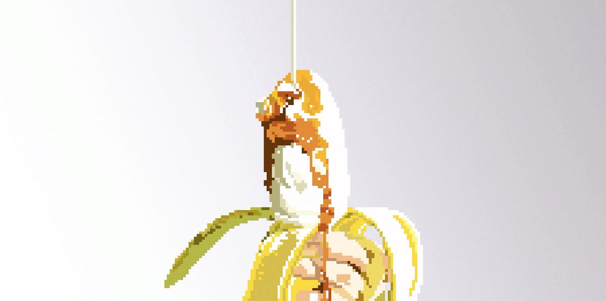 340_nemui's tweet photo. 🍌🍯
#pixelart #ドット絵 https://t.co/NuS1vEJdUn