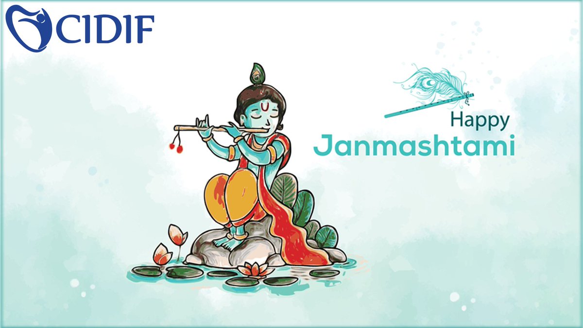 _CIDIF's tweet photo. May the celebrations of Janmashtami bring Peace, Happiness, Success in our lives. Empowering us with tranquility.
Happy Janmashtami
#janamashtami #janamashtami2022 #festival #celebration #cidif #ciodigitalfoundation https://t.co/WW5SOyq0wi