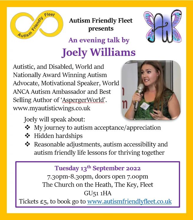 Very excited about our event. Book here: autismfriendlyfleet.yapsody.com/event/index/74…