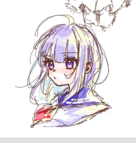 親友ちゃんと絵チャした! 