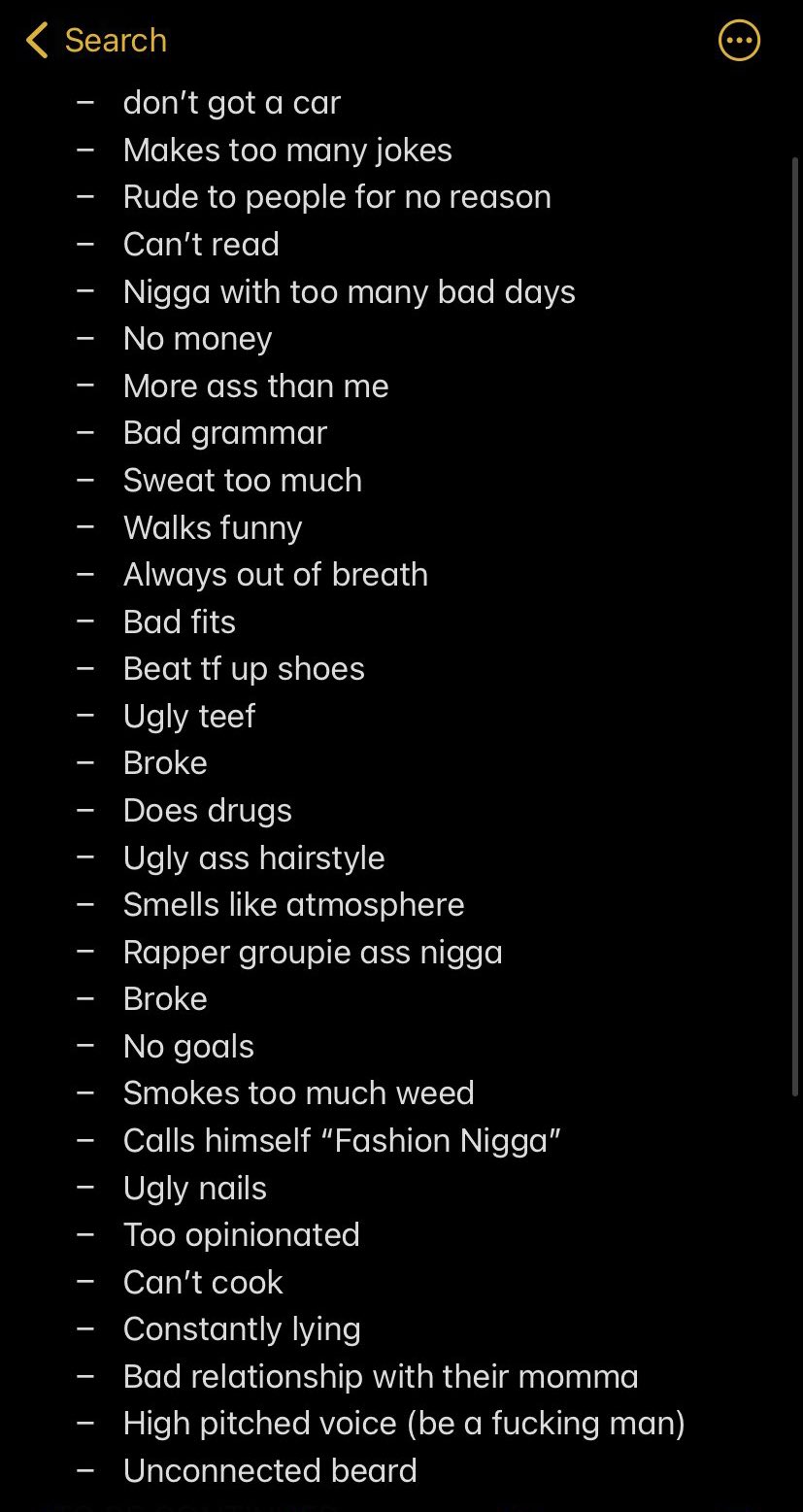 Postsubman on X: "- Lady unveils her long list of “turnoffs” in a man.  https://t.co/RVW2trg2Hf" / X