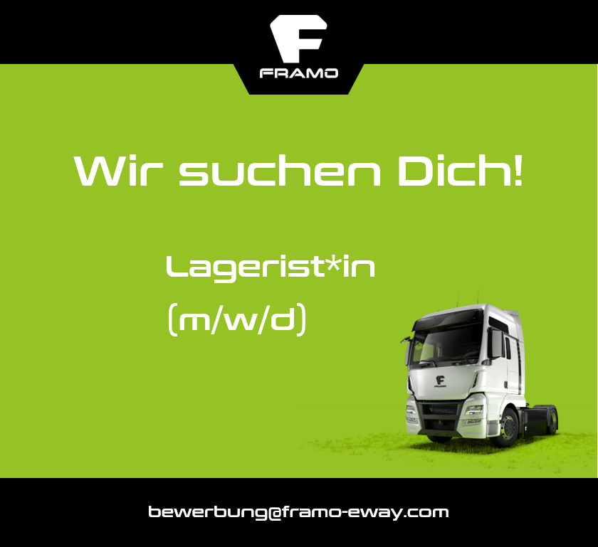 EwayFramo's tweet photo. Wir suchen Dich! 
Du suchst nach einer beruflichen Veränderung und möchtest dich weiterentwickeln? 
Dann bist Du bei FRAMO genau richtig! Wir suchen zum nächstmöglichen Zeitpunkt einen Lageristen (m/w/d) für die Kommissionierung und Lagerung von Materialien.

#karriere #Job https://t.co/FGxZQtxVIA