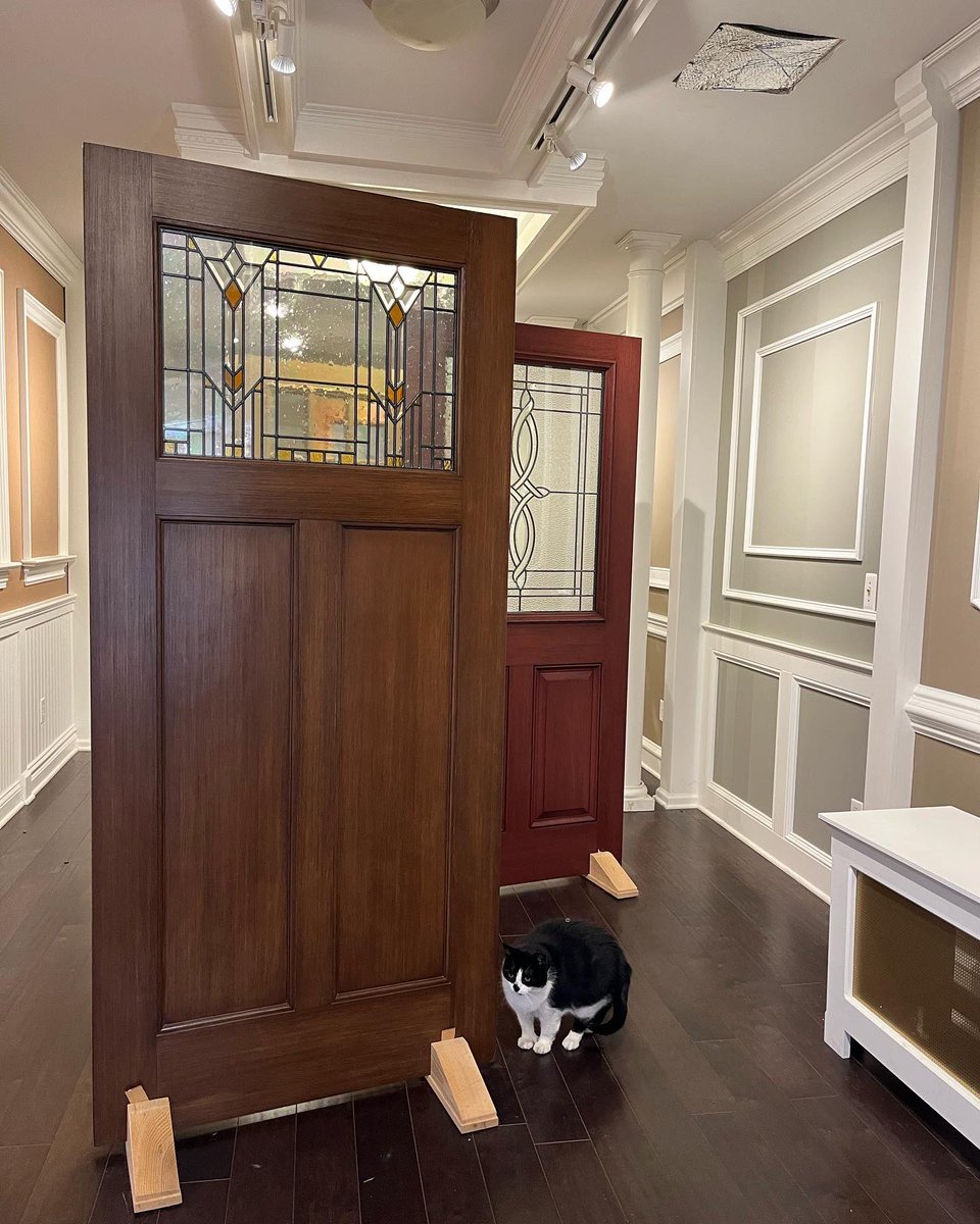 ForestLumberNJ's tweet photo. Looking for a new front door? There are so many styles to choose from, and we’d love to help you find the right 1 for your home.  Stop into our showroom of @thermatrudoors fiberglass doors for inspiration. #forestlumbernj #door #doors #frontdoor #frontdoordecor @ReebMillwork https://t.co/yOrlhOPAx0