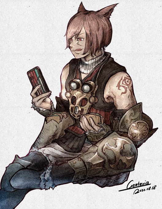 グ ラハ ティアのtwitterイラスト検索結果