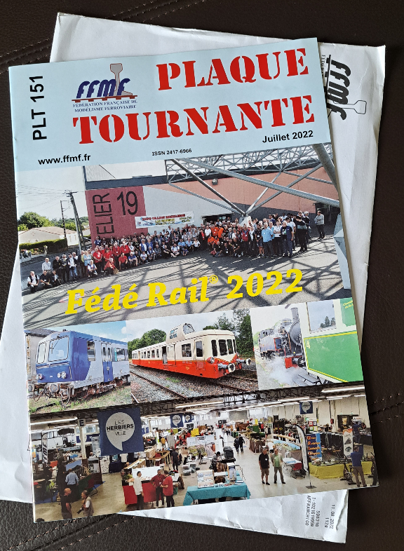 _FFMF's tweet photo. Il arrive !
Plaque Tournante n°151, largement consacré à Fédé Rail 2022, est en cours de distribution, à domicile ou au club.
Vous pouvez également le retrouver en PDF sur votre espace adhérent du site https://t.co/bD95m2K7aI https://t.co/cDb3Lq3T5o