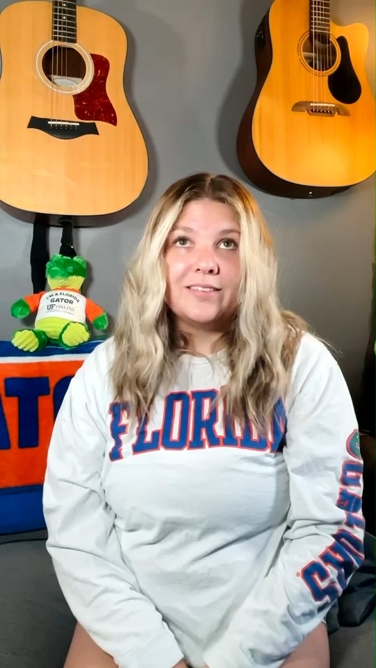 What an inspiring story! We're so proud of you, Amy! #GoGators 🐊 
