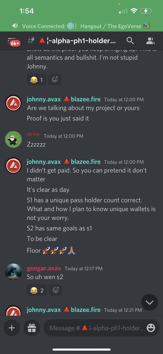 vattheeph's tweet photo. @BLiZzABLaZEe @JustnThePhotog @minerminer_ @chefgoose I’m a holder in your discord and got no more information than Goose did. In fact your plans were not my worry. https://t.co/bpLEtZkHno