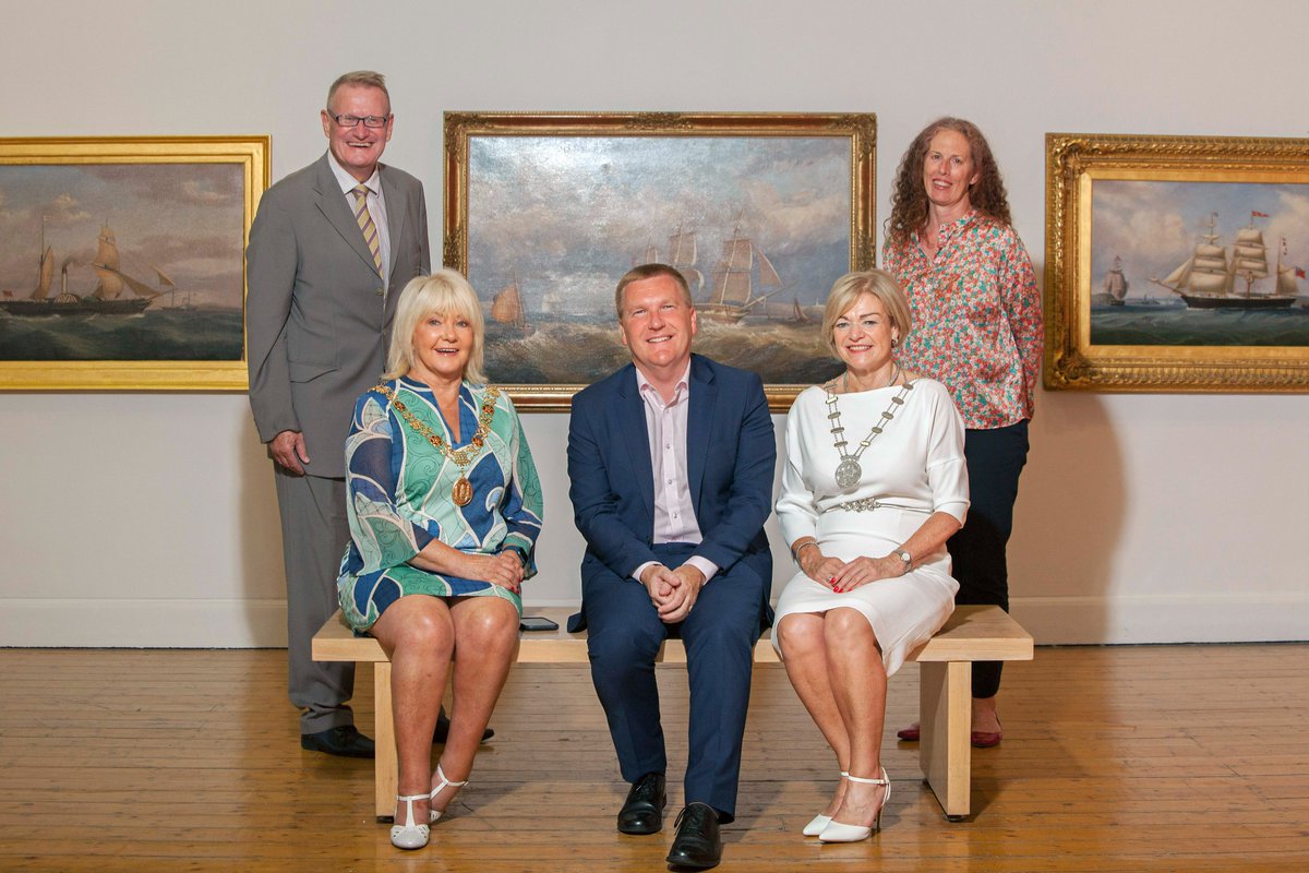 A lovely evening spent at the <a href="/CrawfordArtGall/">Crawford Art Gallery</a> yesterday celebrating our 250-year history, which is captured beautifully in the maritime paintings &amp; artefacts within the Port of Cork Collection. The collection is exhibiting at the Crawford Art Gallery until 28 August #PortOfCork
