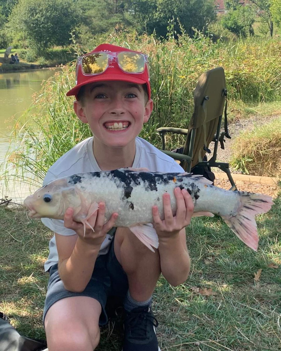 KID’S KOI JOY AT ANGLERS PARADISE 💖🎣🥳👏🏻

So wonderful to see all these happy, smiley faces of the younger generation out there fishing 💫

Here is Jenson &amp; Leyton Norcott, Sam Murchison &amp; Alfie Stanton with their beautiful &amp; proud Koi catches!

GREAT ANGLING KIDS 🎣👏🏻💫