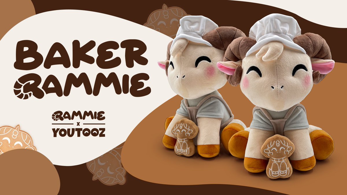rammie's tweet photo. put him in the oven i dare u 

baker rammie🧁 limited edition of 500 

drops august 23rd 3pm est https://t.co/oofSQ3yYsM