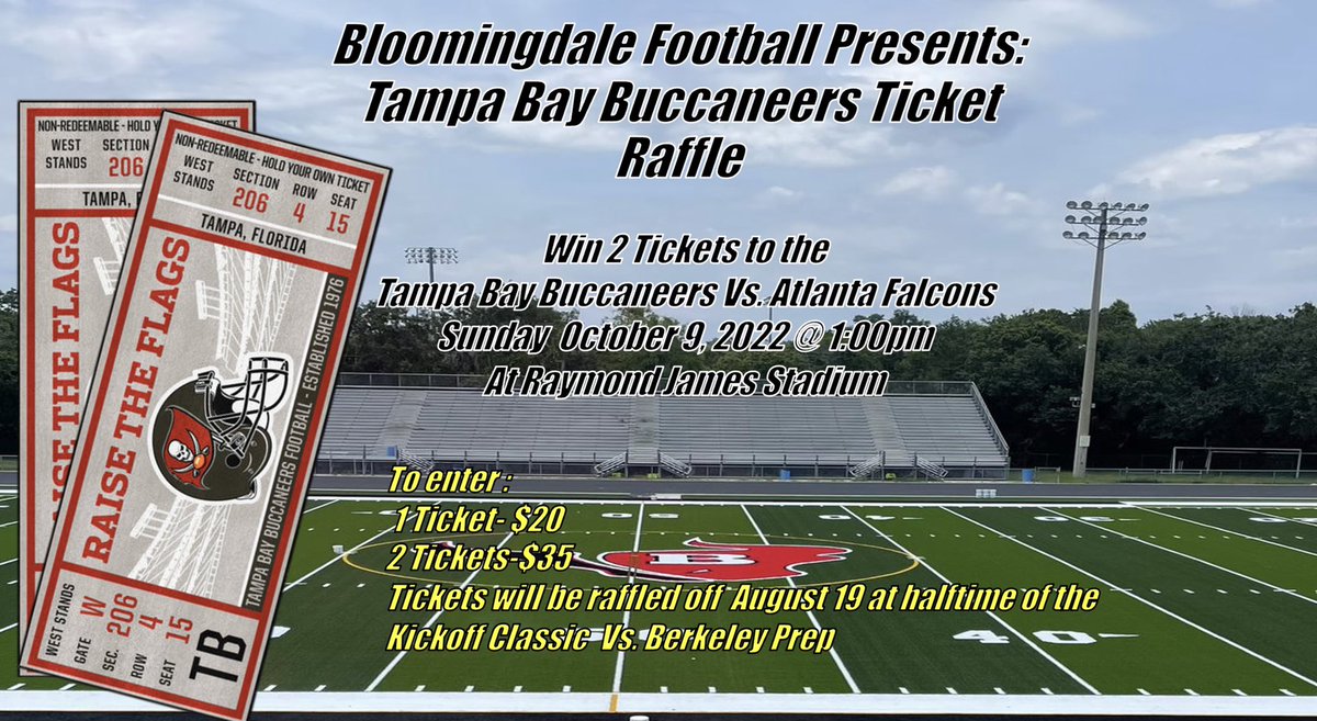 Bdale_Football's tweet image. Tomorrow night we will have this raffle going on! You will be able to purchase tickets inside the gate area and the drawing will be at halftime!! 🤘🤘 @BdaleathleticBC @BloomingdaleSHS
