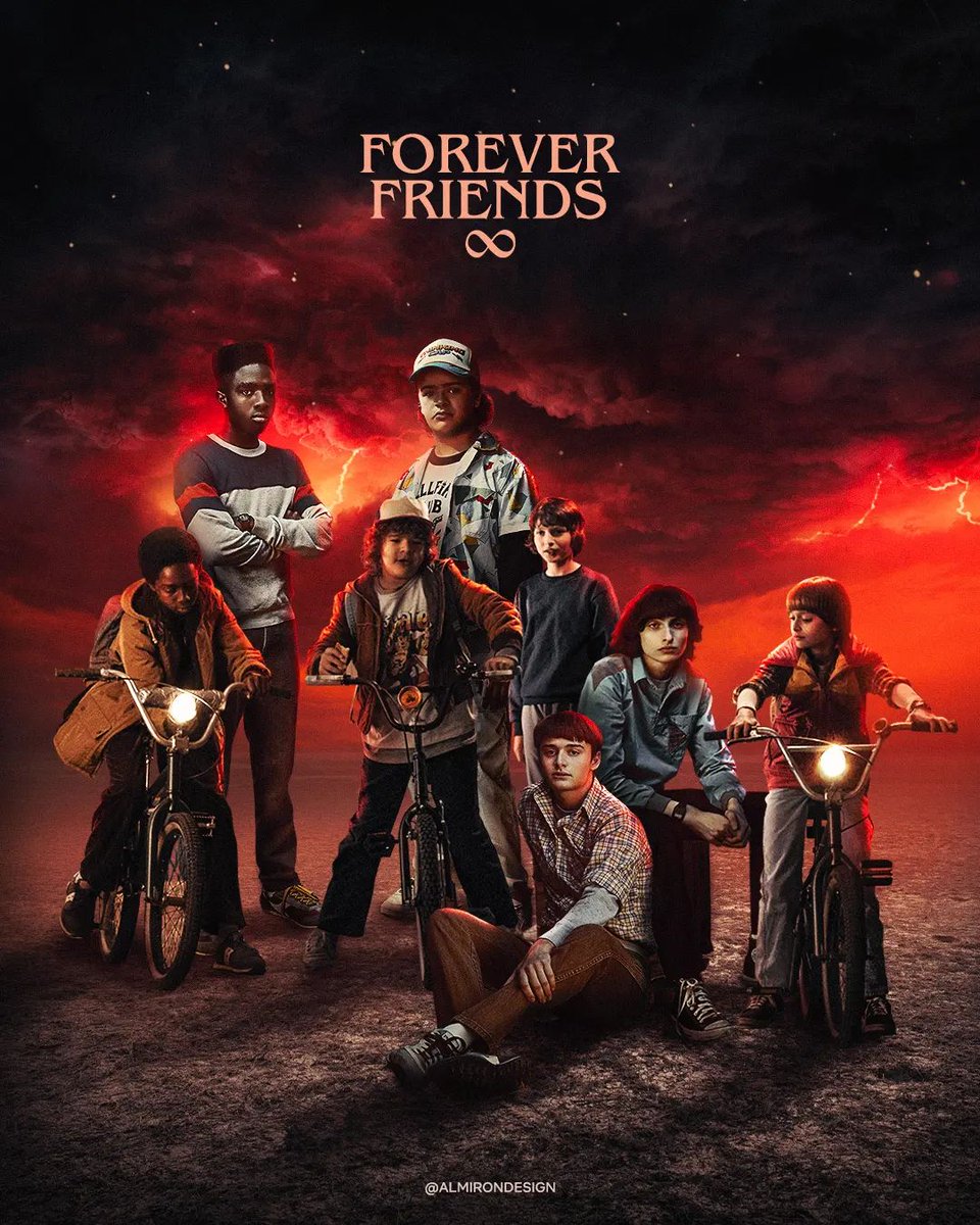 StrangerNews11's tweet photo. Forever Friends. #StrangerThings https://t.co/V5e4ACUwtT
