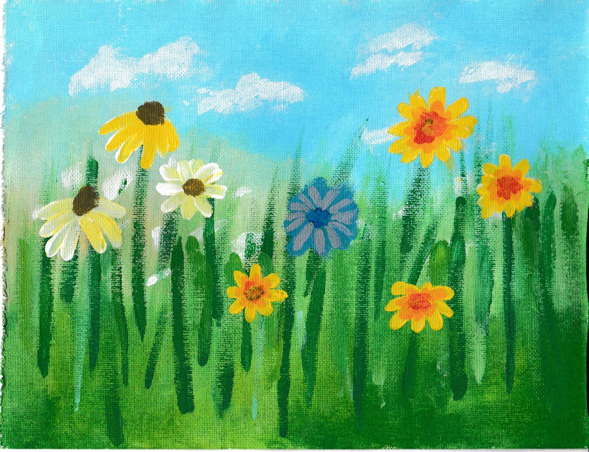 first with with acrylics!