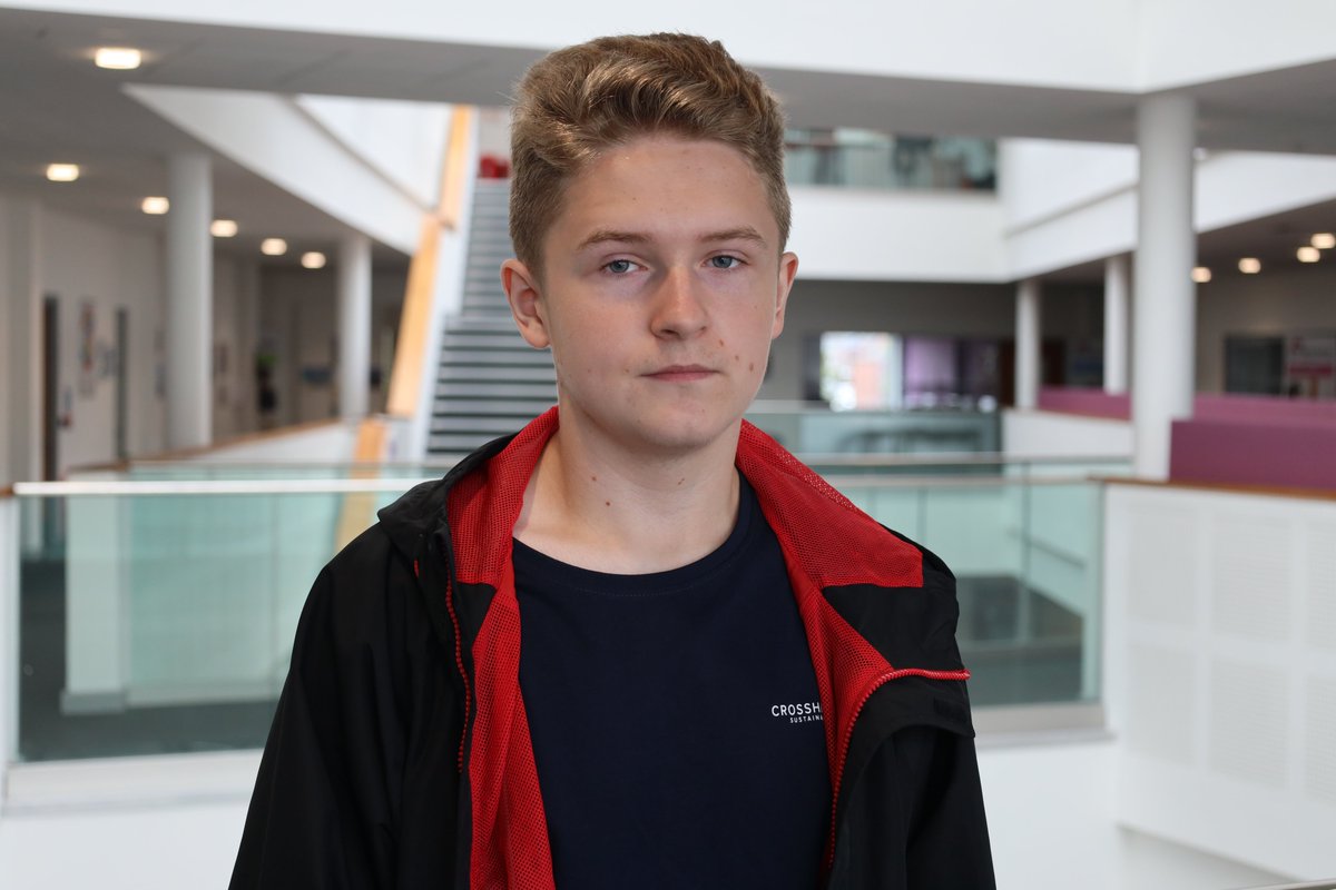 ClarendonSixth's tweet photo. Another of our amazing A-level success stories from today is Daniel Bradwell.

Daniel has achieved A* A* A D* and will be studying Computer Science @universityofleeds. Congratulations on a fantastic achievement! #highaspirationshighexpectations https://t.co/isFhGv5rJ8