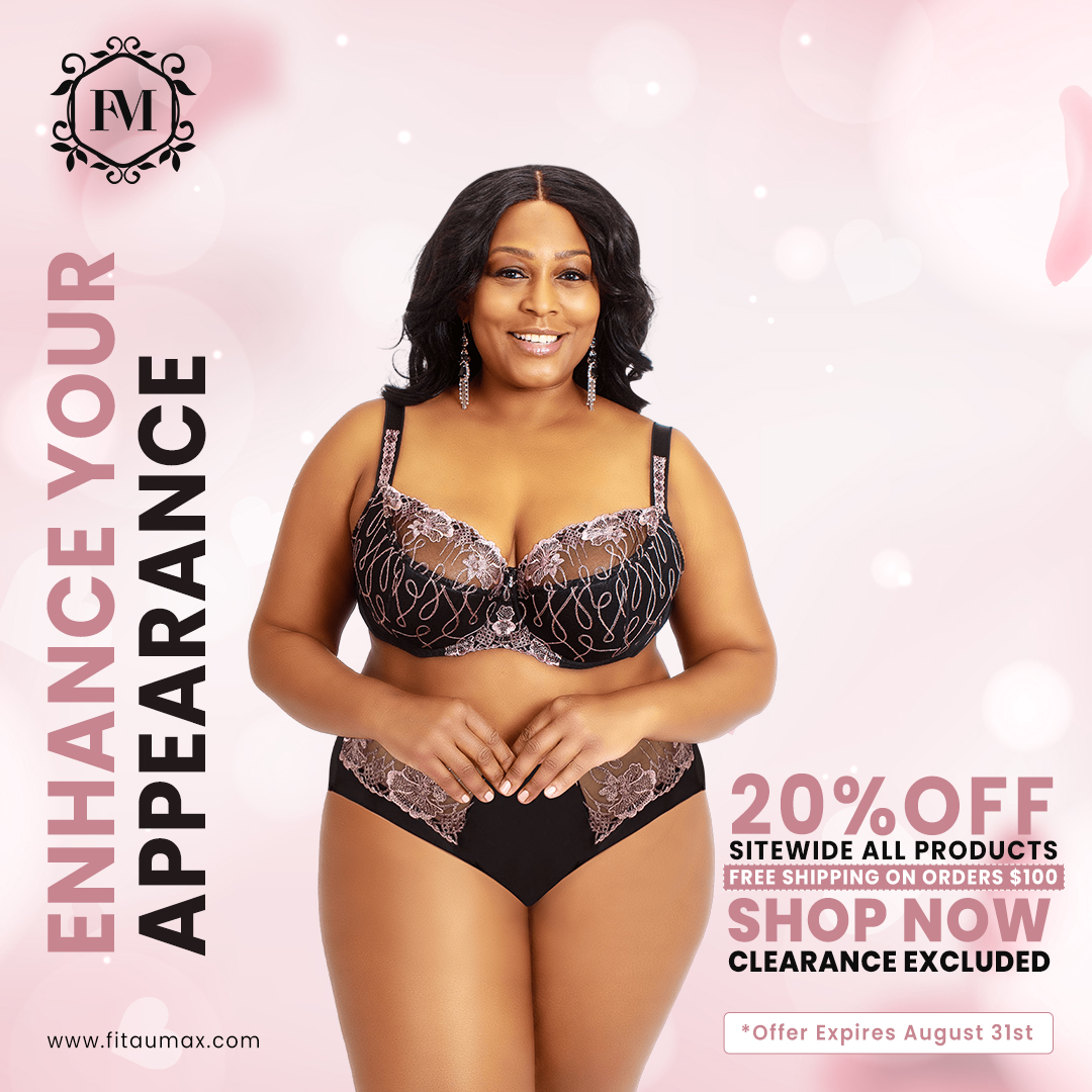 Fit Au Max Lingerie on X: Yes! 🙌Good Support Bras for Large