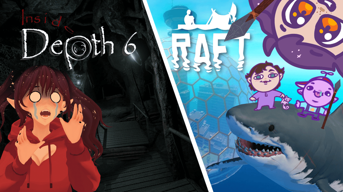 NessieVT's tweet photo. 🔴 Going live on Twitch!
We are back with some more Raft, joined today by Solt and Earl! First Totally Human collab xD But before then, we're doing another horror short, #InsideDepth6 ~
👉🔗 https://t.co/jT2m5KHOY7 💜 https://t.co/XqDEPIb8kH