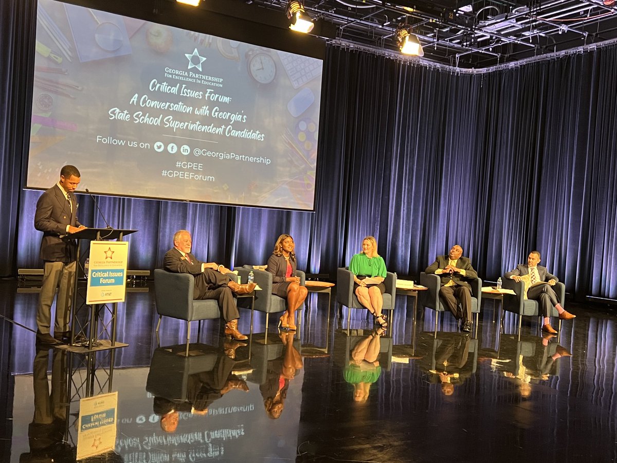 Dana Rickman (@data_dana) on Twitter photo Kicking off a great discussion about the future of k-12 schools with State Sup. Richard Woods and Rep. Alisha Thomas Searcy. <a href="/GAPartnership/">Georgia Partnership for Excellence in Education</a> <a href="/GPBEducation/">GPB Education</a> #GPEEForum Kicking off a great discussion about the future of k-12 schools with State Sup. Richard Woods and Rep. Alisha Thomas Searcy. <a href="/GAPartnership/">Georgia Partnership for Excellence in Education</a> <a href="/GPBEducation/">GPB Education</a> #GPEEForum