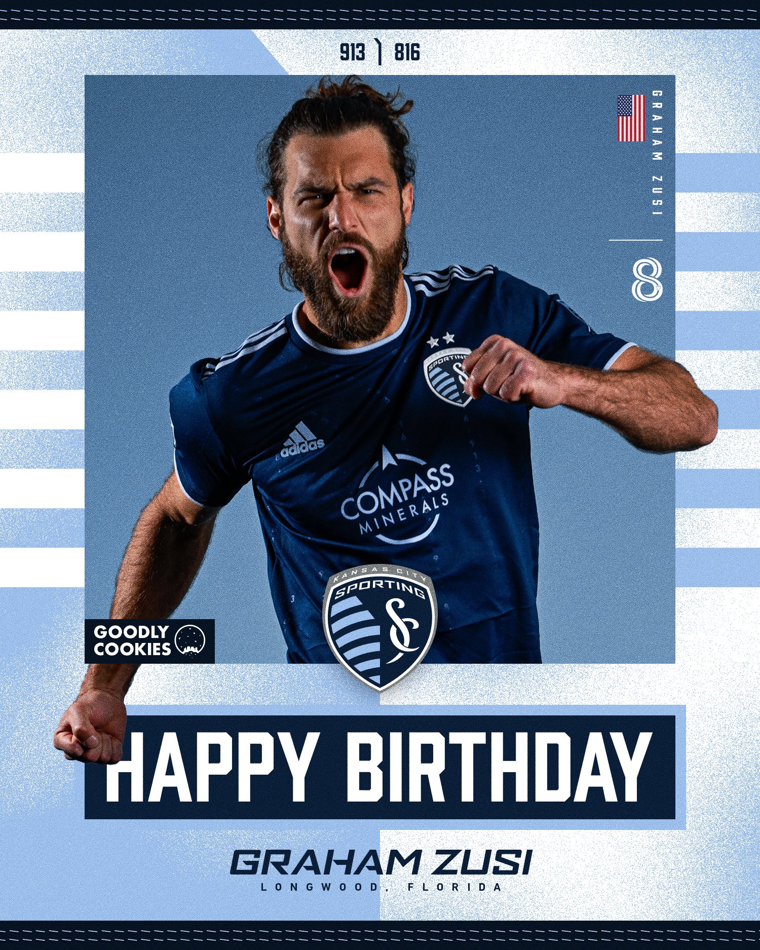That\s Mr. SKC, to you!

Help us wish a very happy birthday to Graham Zusi  | 