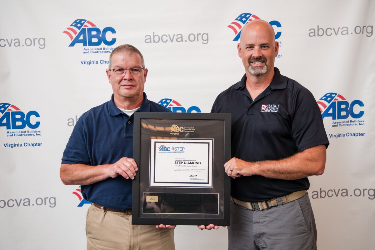 ClancyandTheys's tweet photo. We are dedicated to fostering an environment that protects quality of life and well-being...that's the Clancy Way, & why we're honored that all 5 of our divisions were recognized for our Diamond Level safety standards by ABC STEP We are Clancy & Theys, and we are #BuiltOnSafety https://t.co/f966ydqsse