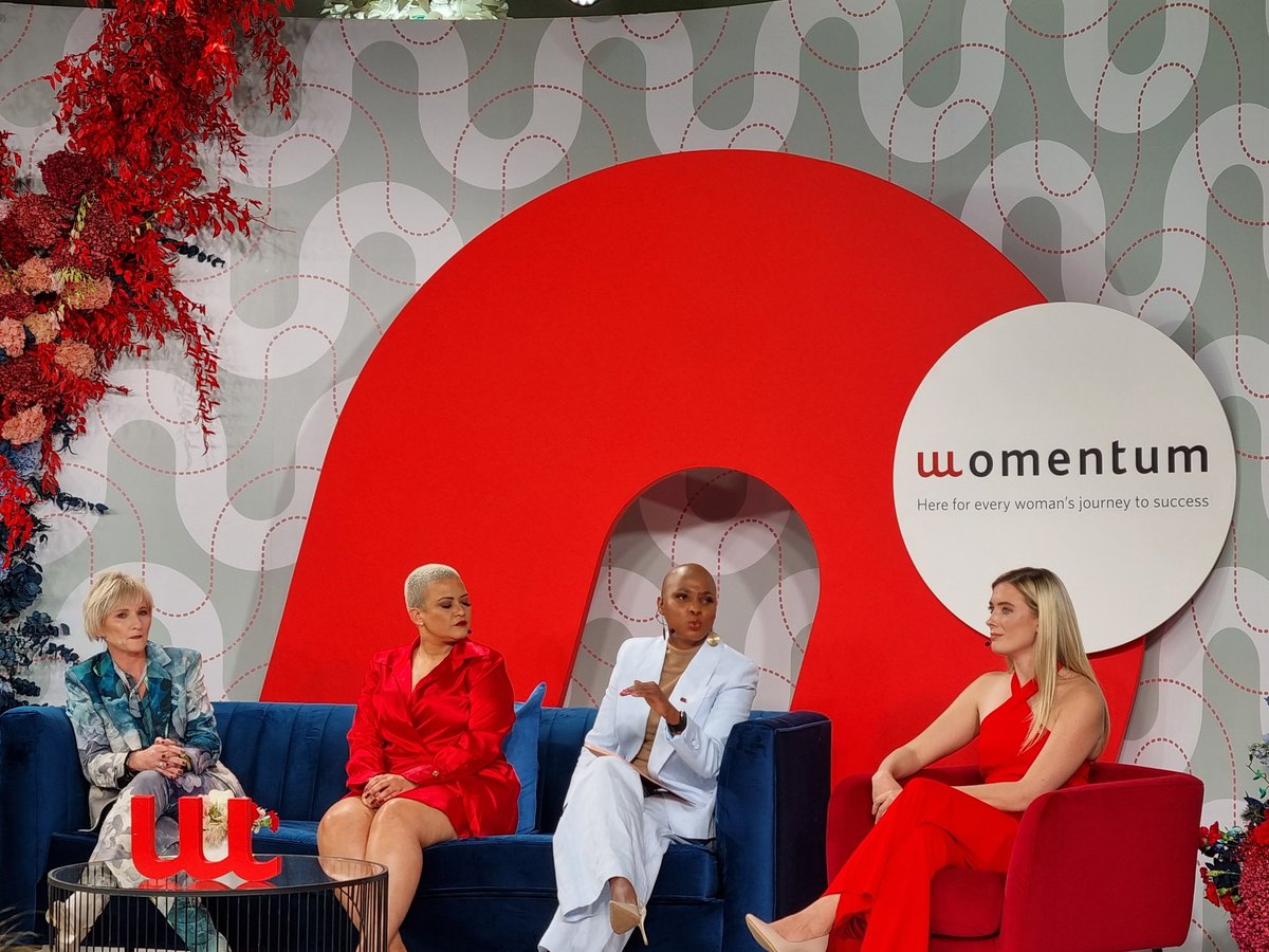 “What holds you back &amp; gives you confidence?” What a spirited panel discussion between Deputy CEO <a href="/JeanetteMarais/">Jeanette Marais</a>, award-winning businesswomen <a href="/fcfortune/">Farah C. Fortune</a> &amp; <a href="/itslaurendallas/">Lauren Dallas</a> PLUS Dr <a href="/tmatent/">Dr Tshepiso Matentjie</a> to wrap up Day 2. Act on your ambition.  
#SheOwnsHerSuccess