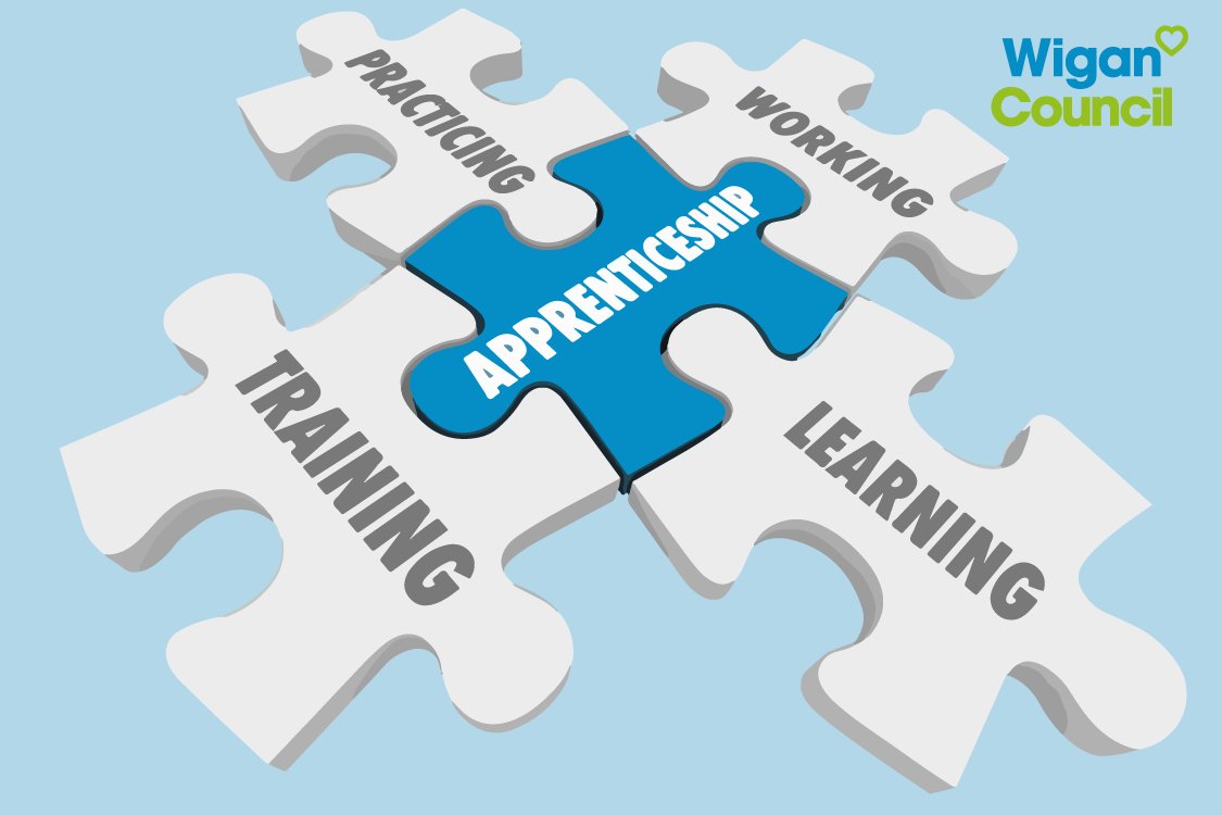 Apprenticeships are a great way to earn and learn at the same time, and they're available at lots of different levels across a wide variety of industries.

If you're looking at your next step this #ResultsDay, an apprenticeship could be for you: wigan.gov.uk/Resident/Jobs-…