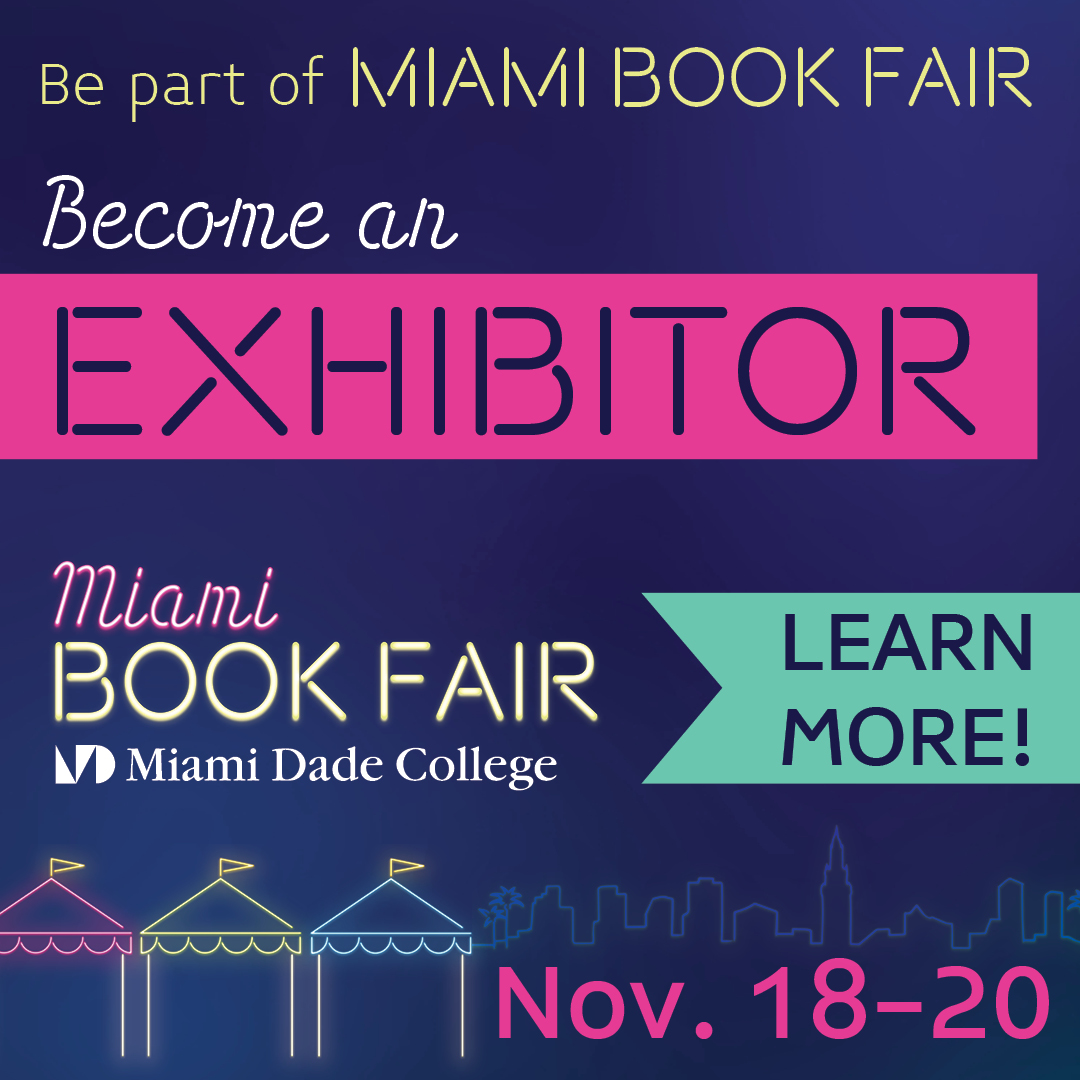 MiamiBookFair's tweet photo. Let's welcome @authordenight joining us this year at the Fair... for the fifth time in a row 🤩

Stop by and get to know the author behind magical imaginings.

Apply here to become an exhibitor: https://t.co/67zsEALJr9

#MiamiBookFair #Fair #AuthorLife #Vendors https://t.co/fjIsoVt9vo