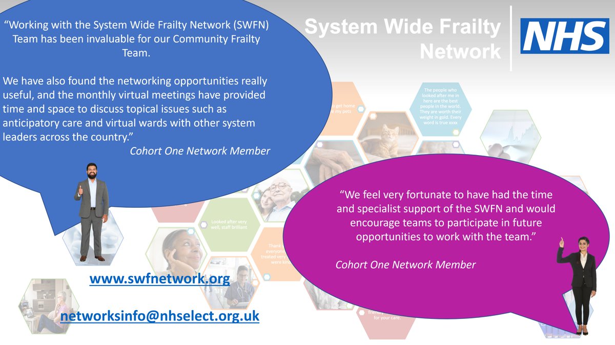 NHS Elect Improvement Networks @NHSElect (@nhsinet) on Twitter photo Excited to launch System Wide Frailty Network Cohort Two, November 2022! Is Frailty your system priority? Want local services to work together better to deliver improved care for older people living with frailty? Get in touch now! <a href="/GERED_DOC/">Simon Conroy</a> <a href="/NHSElect/">NHS Elect 💙</a> <a href="/DTDeborah/">Deborah Thompson</a> Excited to launch System Wide Frailty Network Cohort Two, November 2022! Is Frailty your system priority? Want local services to work together better to deliver improved care for older people living with frailty? Get in touch now! <a href="/GERED_DOC/">Simon Conroy</a> <a href="/NHSElect/">NHS Elect 💙</a> <a href="/DTDeborah/">Deborah Thompson</a>