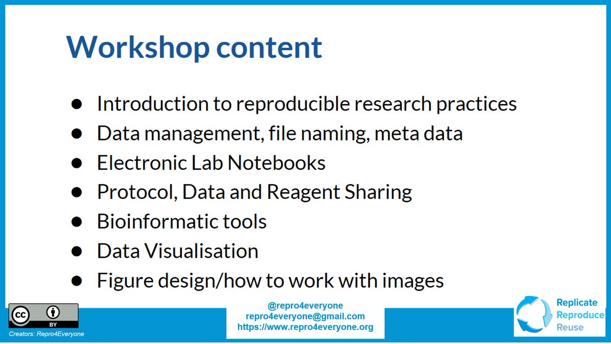 Susann Auer (@susannauer) on Twitter photo Come join us <a href="/repro4everyone/">Reproducibility for Everyone</a> at the #BT2022DBG for tips and tricks on improving the #reproducibility of your work! We will cover a bunch of topics 👇 and you can ask all your questions. And the best thing: your trainer is a plant biologist, too! 😊
Visit: botanik-tagung.de Come join us <a href="/repro4everyone/">Reproducibility for Everyone</a> at the #BT2022DBG for tips and tricks on improving the #reproducibility of your work! We will cover a bunch of topics 👇 and you can ask all your questions. And the best thing: your trainer is a plant biologist, too! 😊
Visit: botanik-tagung.de