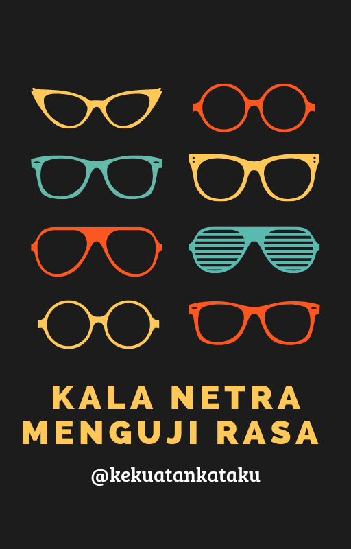 Rabun

Deret aksara
'ku reka
'tuk luluhkan sukma.

Menyamarkan selera
seolah senada
agar terbalaslah suka.

Batin kian berderit
kala kepalsuan membuncit.
Aura ku terhimpit.

Nalar ku keras mencubit
karena netra ku rabun tersabit.
Kejujuran ku sungguh sakit.

#CelahAwan
