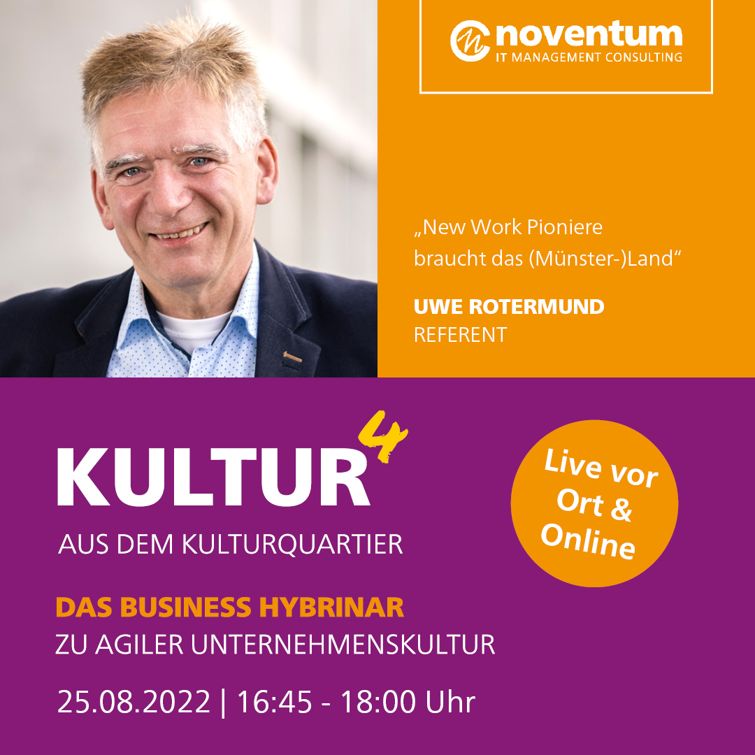 #NewWork Pioniere braucht das (Münster-)Land! Als CEO von noventum bezeichne ich mich selbst als Chief Empowerment Officer. Denn #Empowerment ist mir im Zusammenhang mit New Work besonders wichtig. ow.ly/7Zxn50KmCmq #vertrauenskultur #agilechange #hybrinar #webinar
