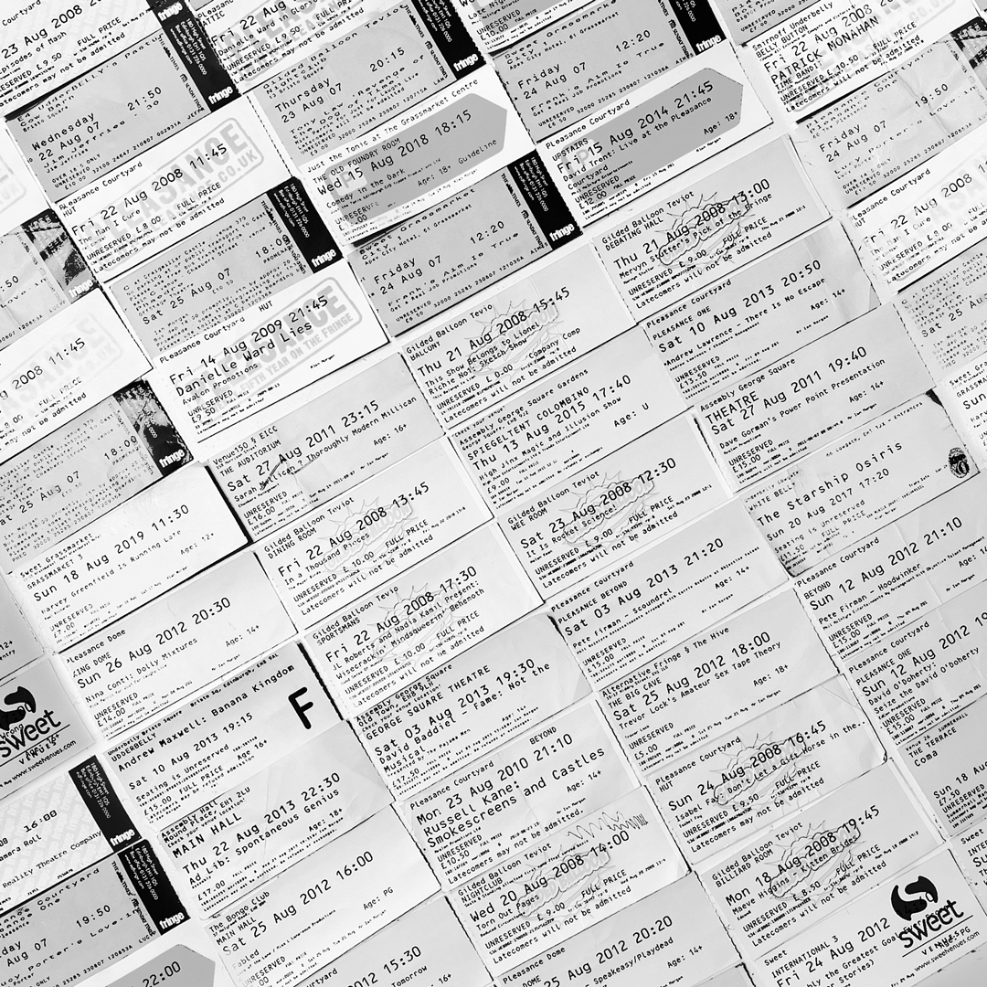 Off to the fringe this weekend? We don’t mind the odd show ourselves now and again. 🍿🎟️
 
#edinburghfestival #fringe #showtime
#tripdownmemorylane #classics #memorabilia