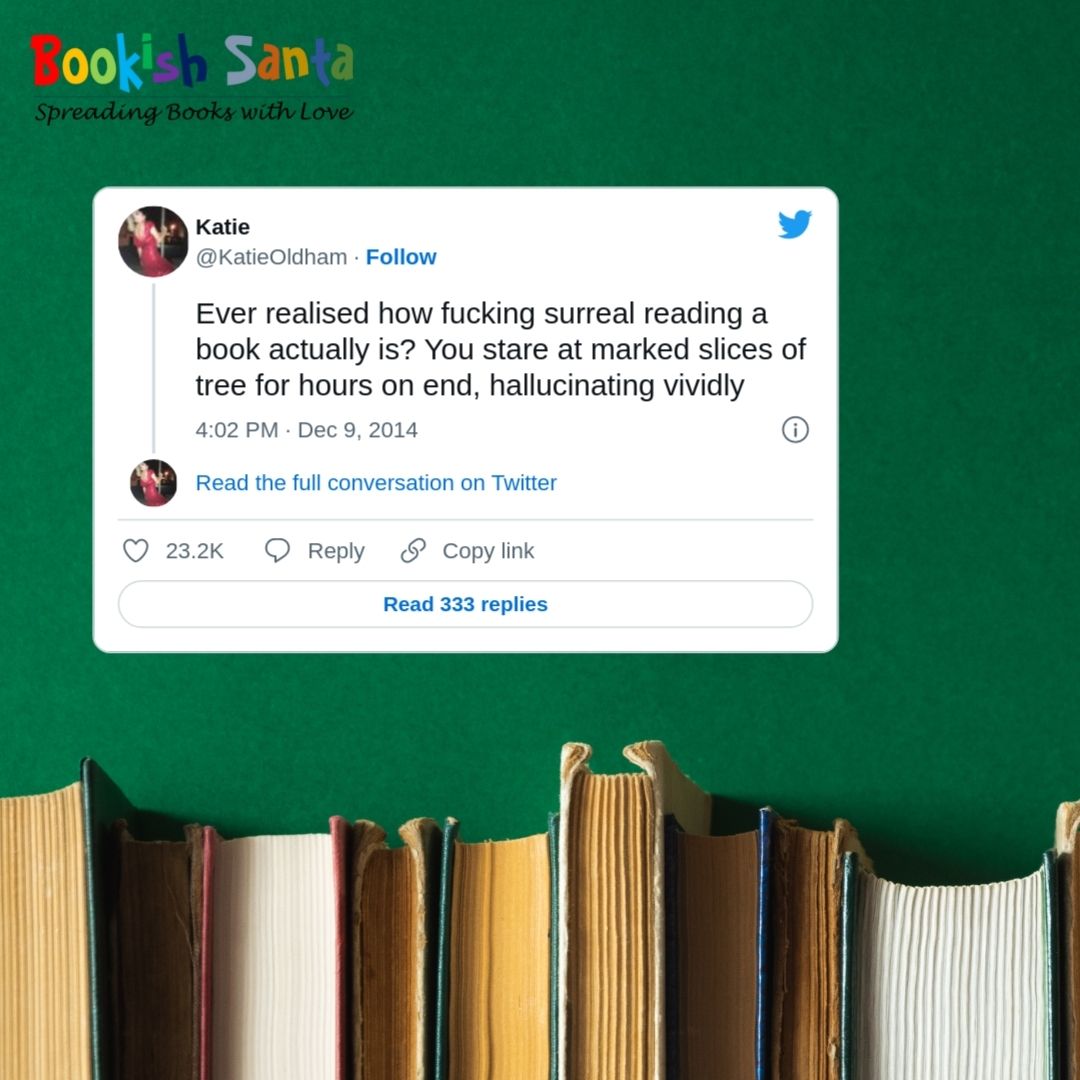 Relatable much? 
.
.
.
#ThursdayTweet #booktwitter #bookishworld #booksarelove #booksarelife #reader #readinglist #readingtime #readingaddict #bookshelf #bookishlife #bookstore #BookWorld #GreatReads #Bibliophile #read #amreading #shortreads #BookAddict #mustread #Delhi #India