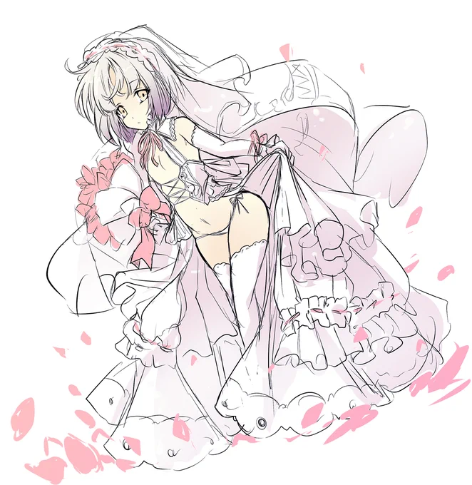 生き恥ウェディングドレスというやつ 