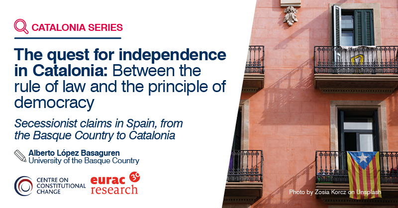 CCC_Research's tweet photo. NEW on the blog 📣

Next in our Catalonia series with @EuracFederalism📍

📝 The quest for independence in Catalonia: Between the rule of law and the principle of democracy

By Alberto López Basaguren, University of the Basque Country

➡️https://t.co/bQdFHPmqHy https://t.co/YnypHSwYM6