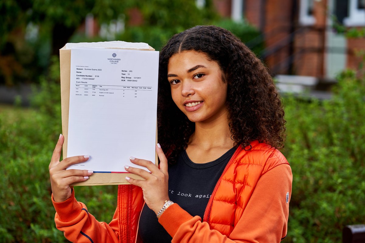 Tilly-Rose achieved 3 A*s and plans to study Psychology:  "I am absolutely delighted with my results and give huge thanks to my family and school for all the support and motivation!" 👏 #GDSTResults #ALevelResults2022 @gdst