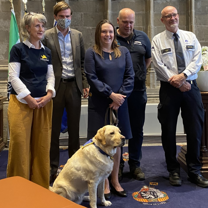 VictimSupportEU's tweet photo. 🐕‍🦺 Facility dogs can offer support to victims of crime in different contexts, for instance at police stations, at court, in women shelters or in victim support organisations!

Discover more &amp; join us for #FYDO Project Final Conference
📅 18 October
📍Brussels

#FacilityDogsEurope