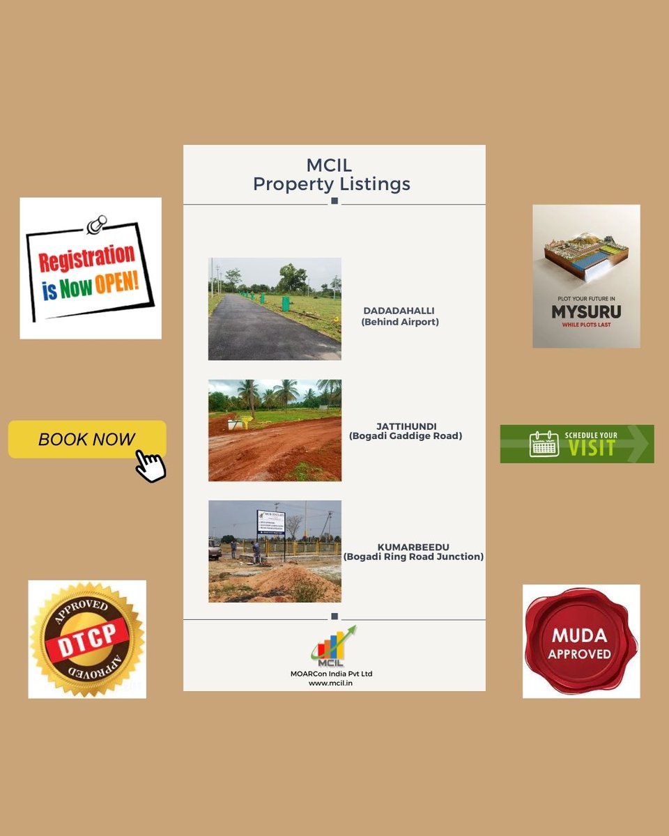 MoarconL's tweet photo. Finding the dream for every owner!
#plotsinmysore #investinmysore #mcilproperties #sitesinmysore https://t.co/aeQ5ehCUwt