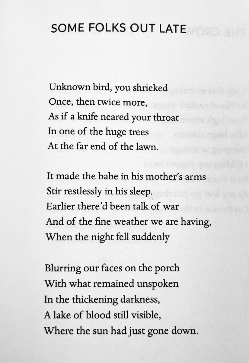 Happy to discover that Charles Simic is still weird and dark